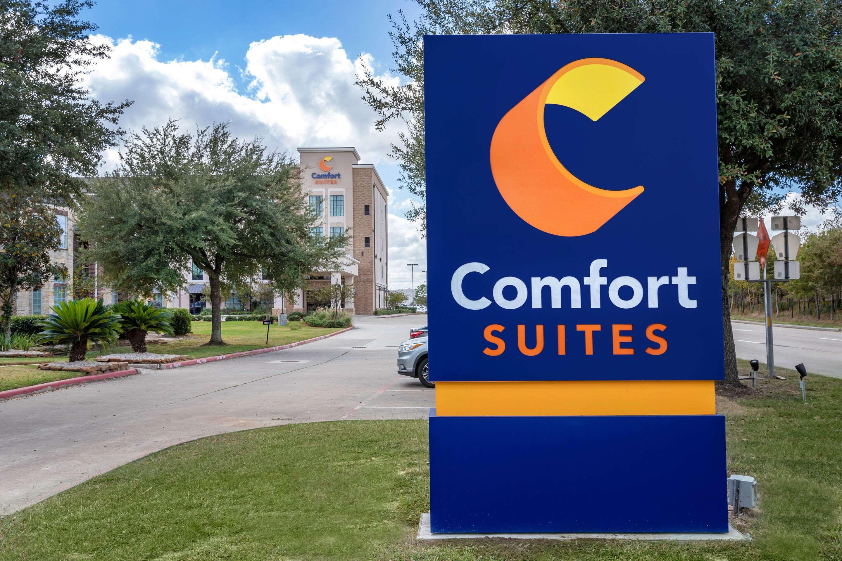Comfort Suites Near Sam Houston Race Park Exterior foto